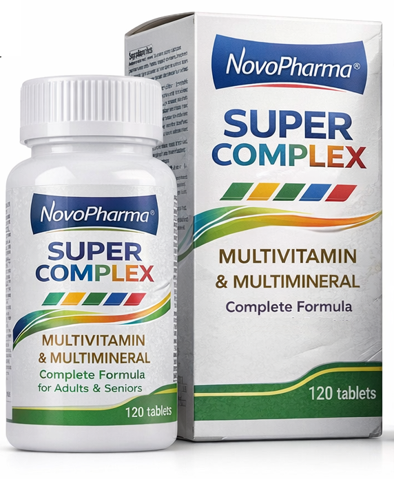 SUPER COMPLEX Multivitamin Daily Base System for Men / NovoPharma USA